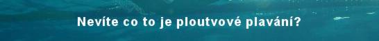 Nev�te co to je ploutvov� plav�n�?